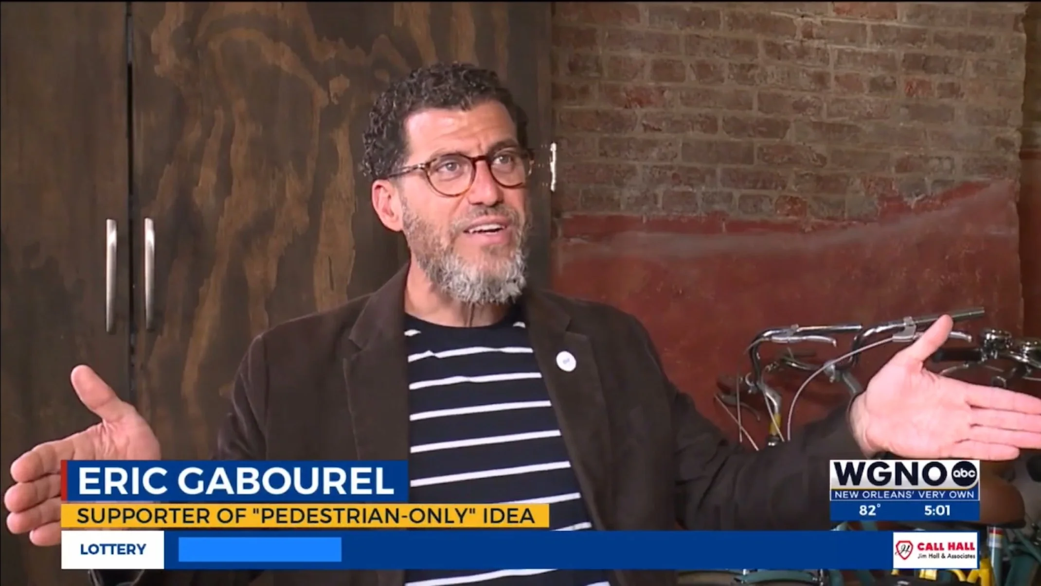 WGNO News Interview Regarding Plan Vieux Carré