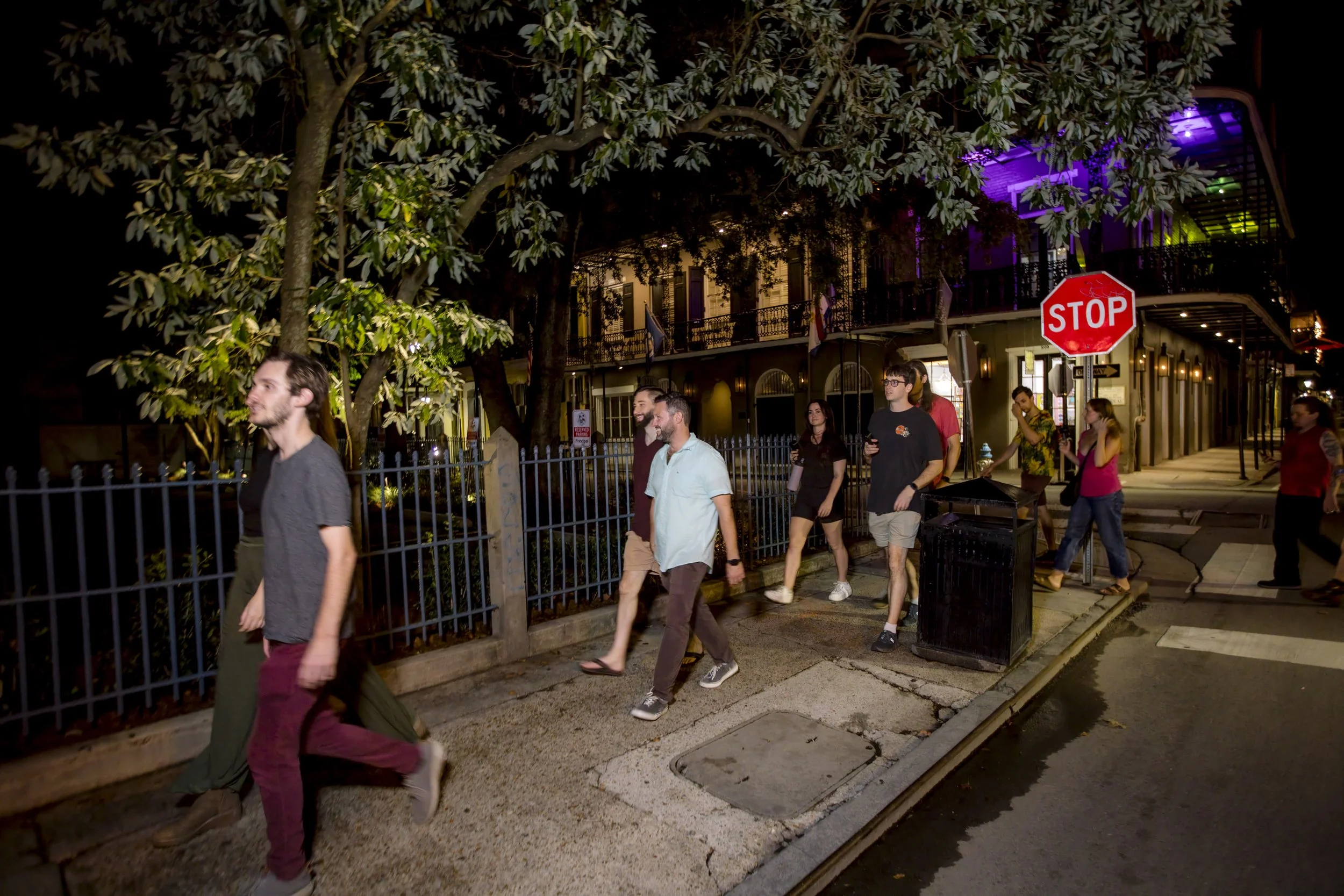 next stop on the ghost tour