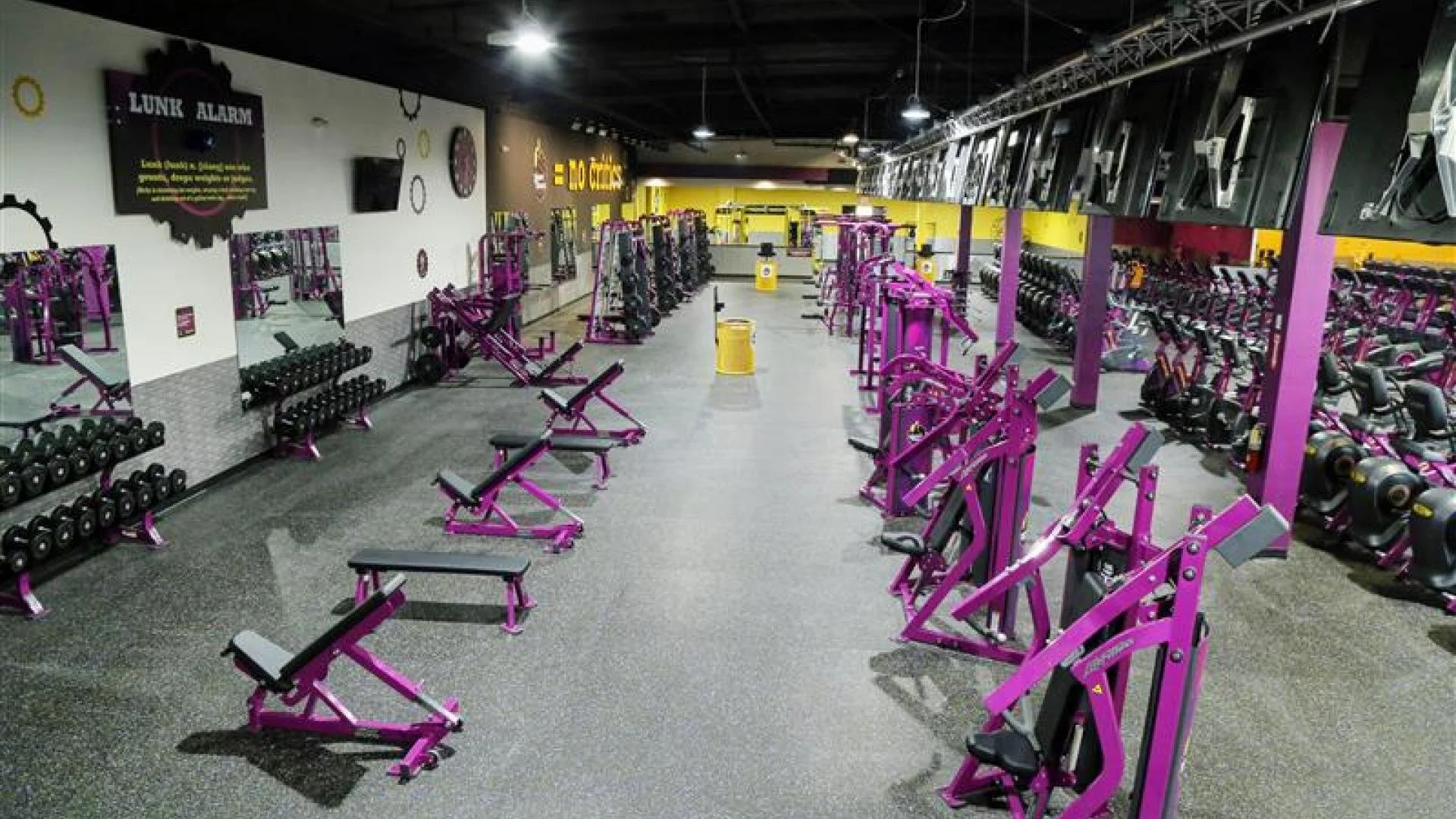 Image courtesy of Planet Fitness, Visalia, CA branch.