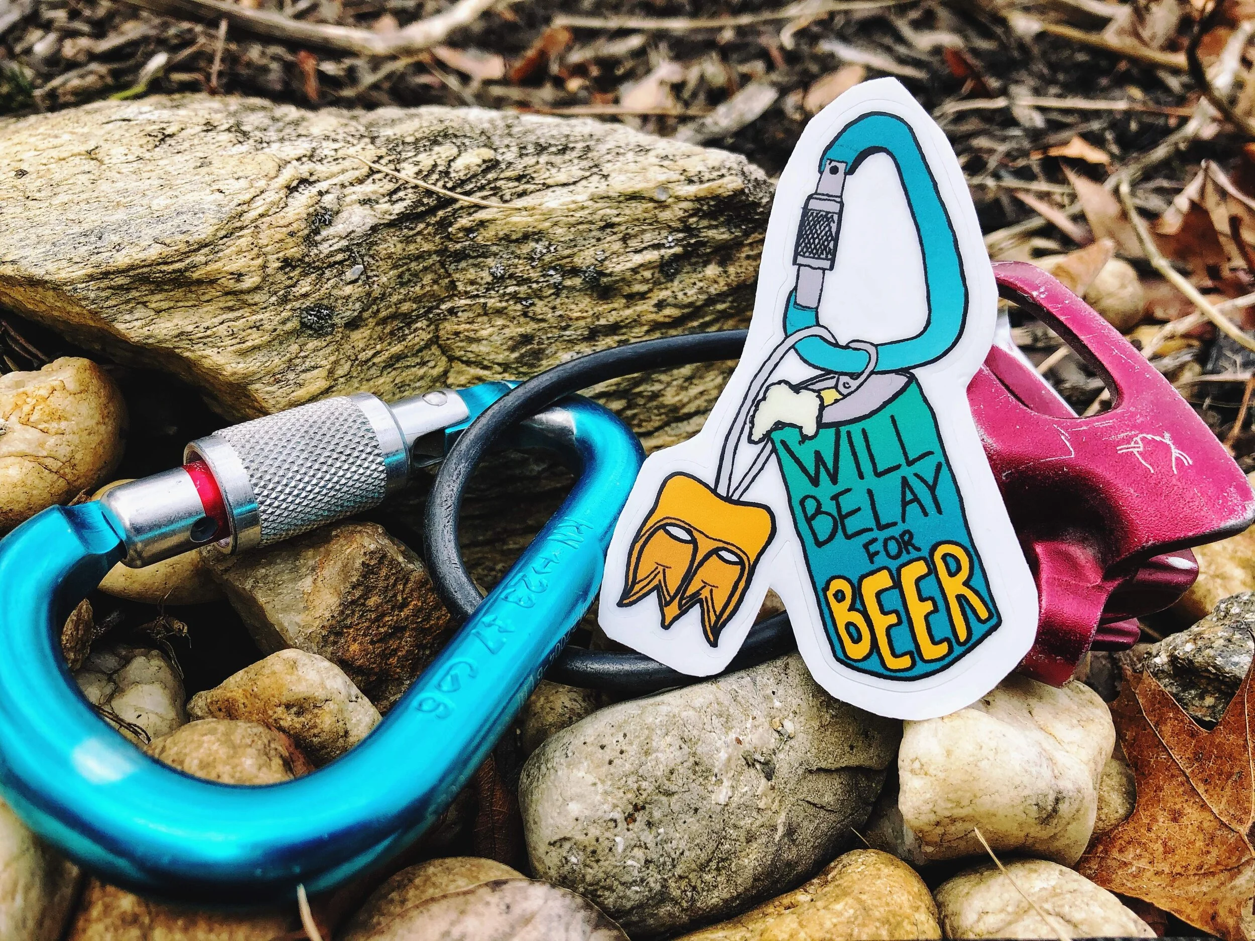 'Will Belay For Beer'