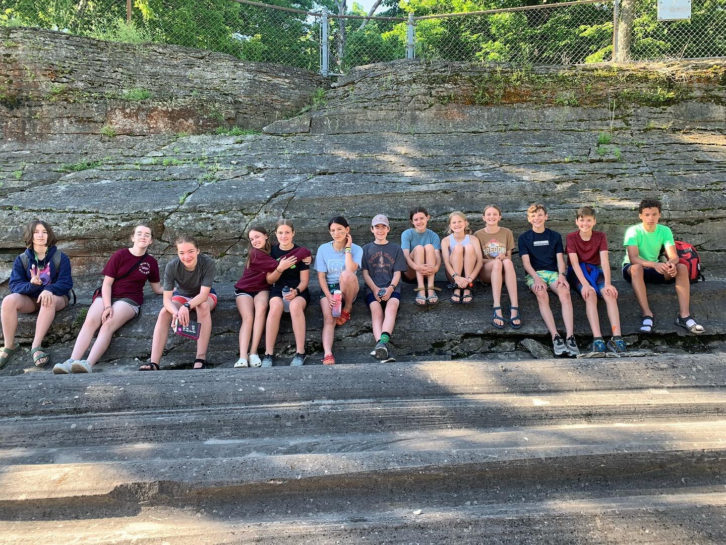 Fossil hunters galore!! We have loved learned and hunting for fossils all over Ohio. We have spent evenings in the rain, cooking dinner and setting up camp. We also got the AWESOME opportunity to not only see, but walk along the glacial grooves on Ke