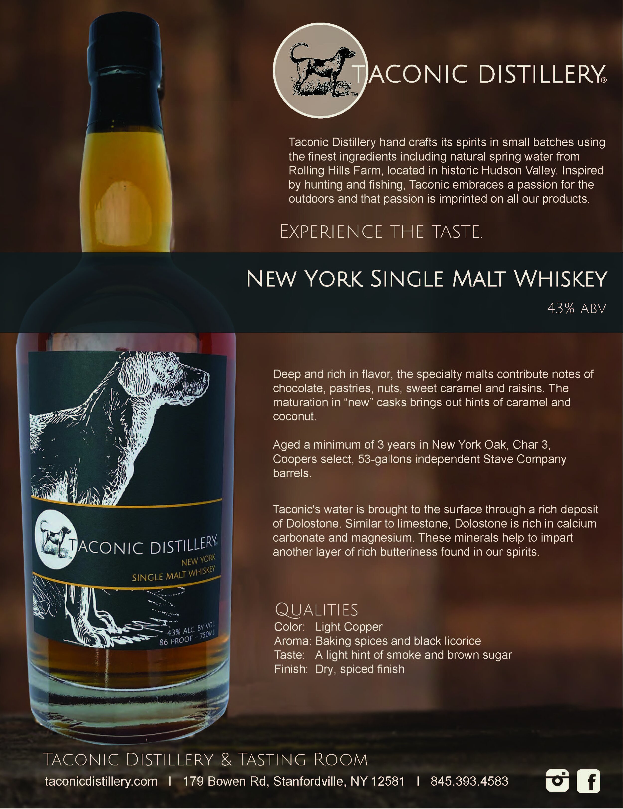 New York Single Malt Whiskey