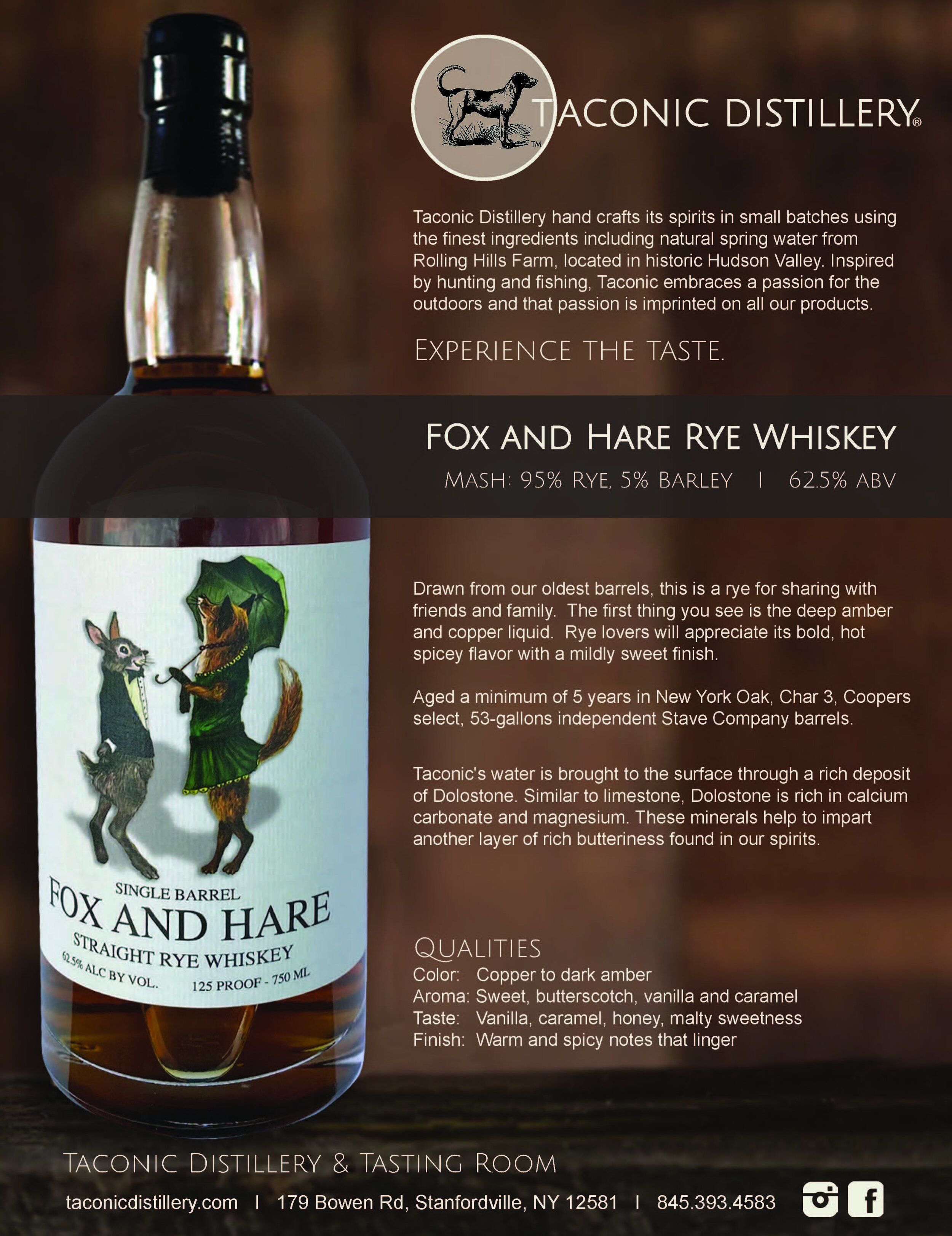 Fox &amp; Hare Rye Whiskey