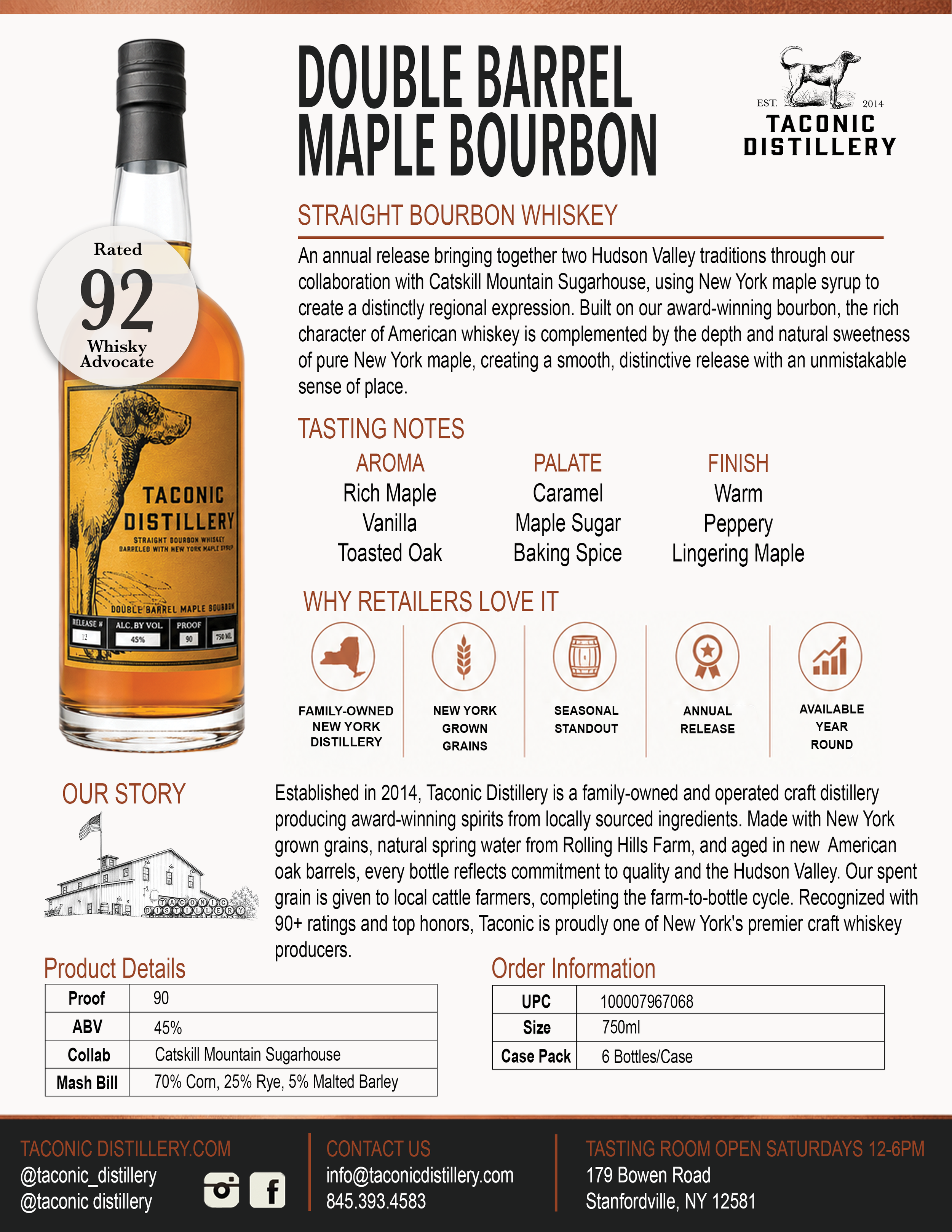 Double Barrel Maple Bourbon
