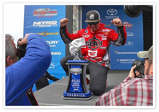Britt Myers: Living proof that nice guys can finish first! - photo by Shaye Baker, courtesy of BASSMASTER.com