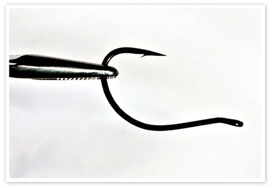 Here's a close up look at the new Gamakatsu "G Finesse" drop shot hook designed by pro Aaron Martens. Aaron says it is helping him hook 30 per cent more of the fish that take his drop shot lures.