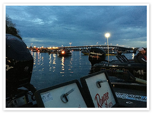 Awaiting day-1 take-off on the St. Johns River.