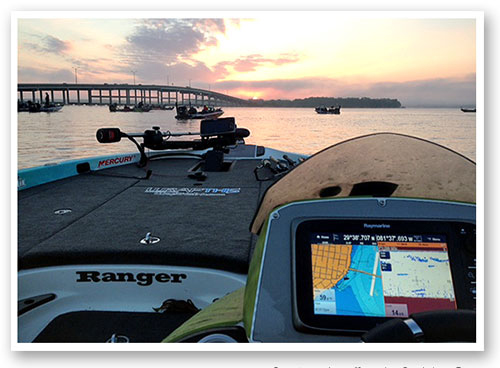 Sunrise take-off on the St. Johns River.
