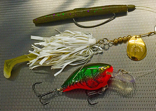 By rotating this series of baits, I secured a solid finish at the opener on the Sabine River.