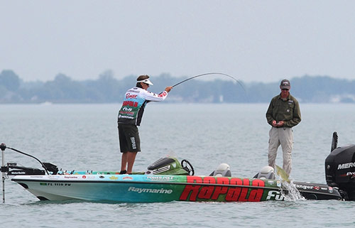 Fan casting across the shallows with a small swimbait produced most of my catch.