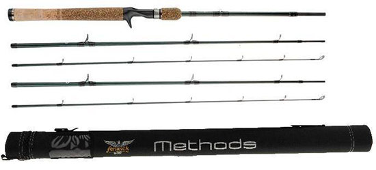 If you only need a few rods, three- or four-piece travel rods might be ideal for you.