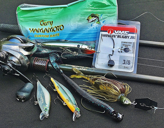 These were the most productive lures for me during the event.