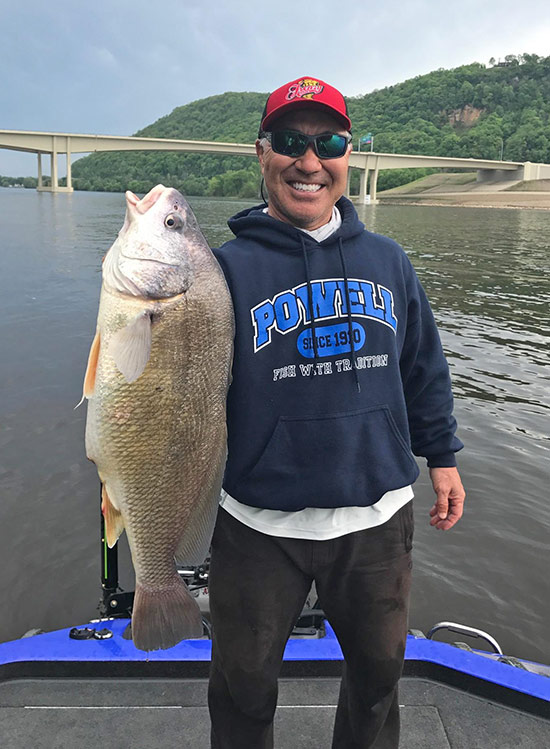 Jimmy and I did have something big to show for our pre-fish.