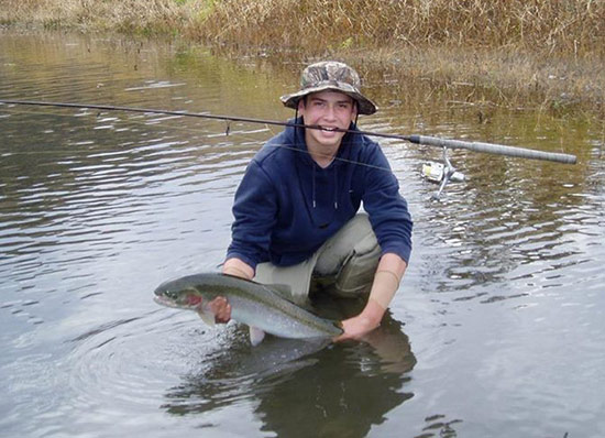 Steelhead like the beauty this young man is holding came out of the John Day River. It's my understanding it's just of the seven the young man caught on his trip with John Day guide Steve Fleming last month.