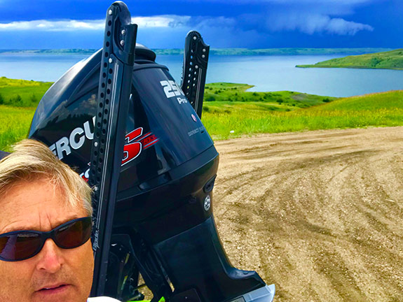 Lake Oahe is unique and beautiful, yet sometimes foreboding.