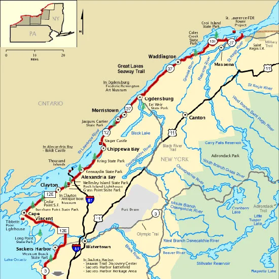 Our tournament waters stretched from the mouth of Lake Ontario at Cape Vincent to the dam at Massena -- nearly 100 miles.