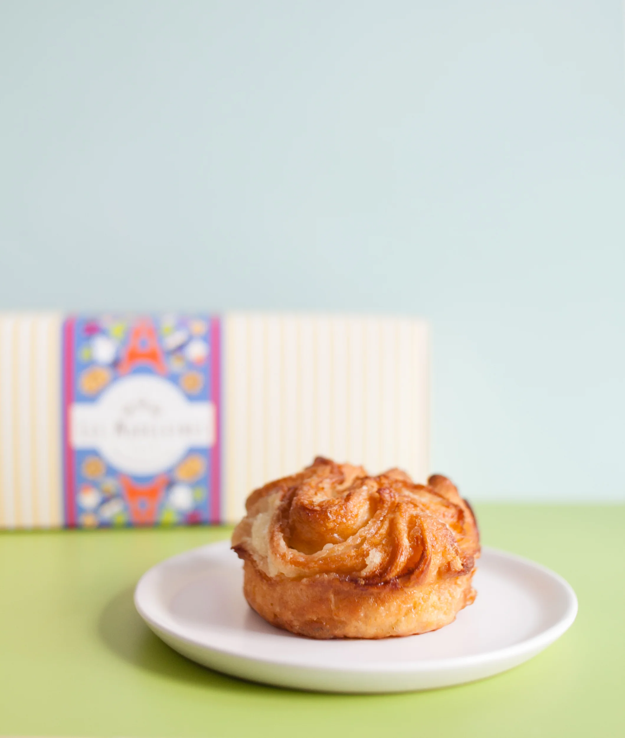 KOUIGN AMANNS Les Madeleines Les Madeleines is famous for their Kouign Amann (named 2012 Pastry of the Year by Food & Wine), a rich buttery pastry from Brittany, France. All the way from Salt Lake City, this is your one chance to get them fresh in Los Angeles!