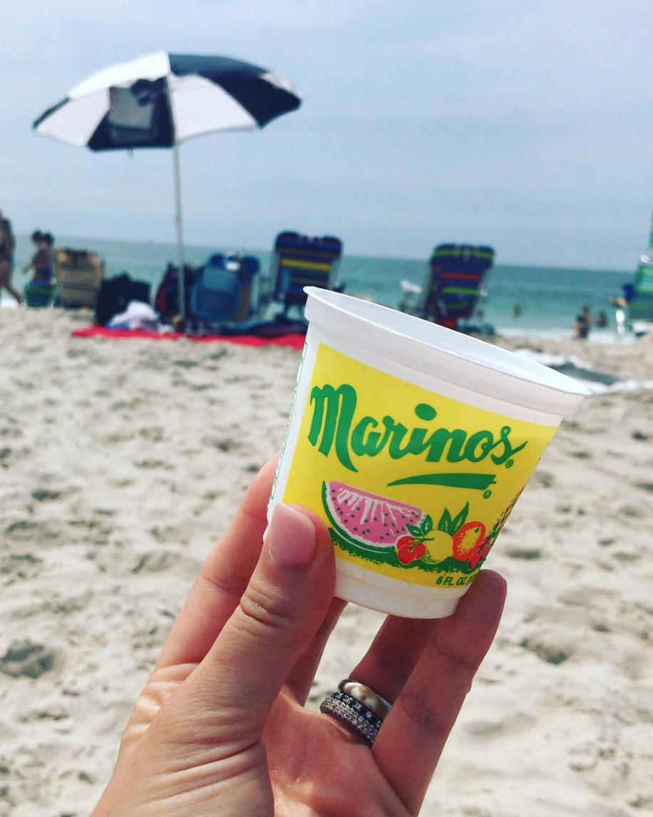 ITALIAN ICE Marino’s Marinos Italian Ices started in New York in the early 1960’s and was introduced at the 1964 World Fair. A classic, and your new fave.