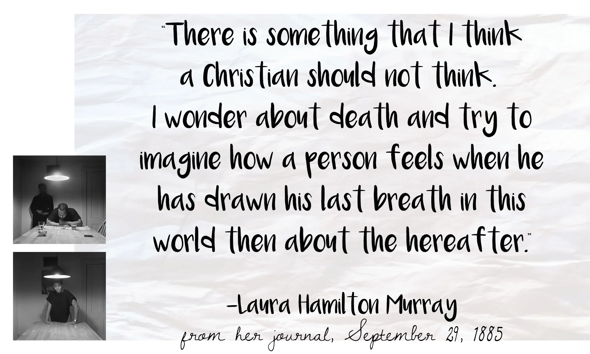 Laura, owning her humanity the way we all should as we journey soulfully...