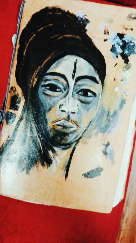Christina's Vagabroad Journal, a Mantra Cahier from the AKANBI collection