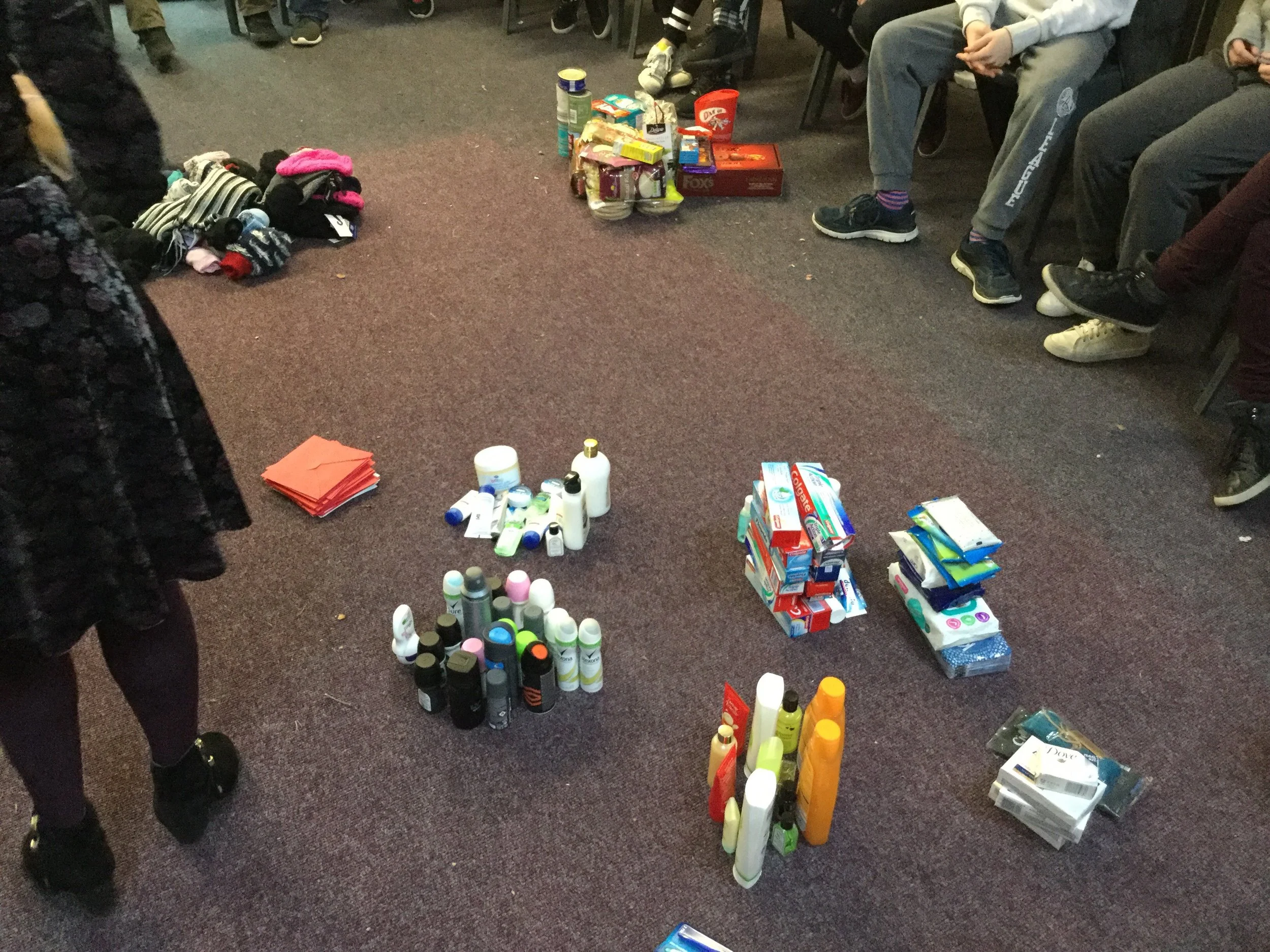 Care packages for Cork Penny Dinners