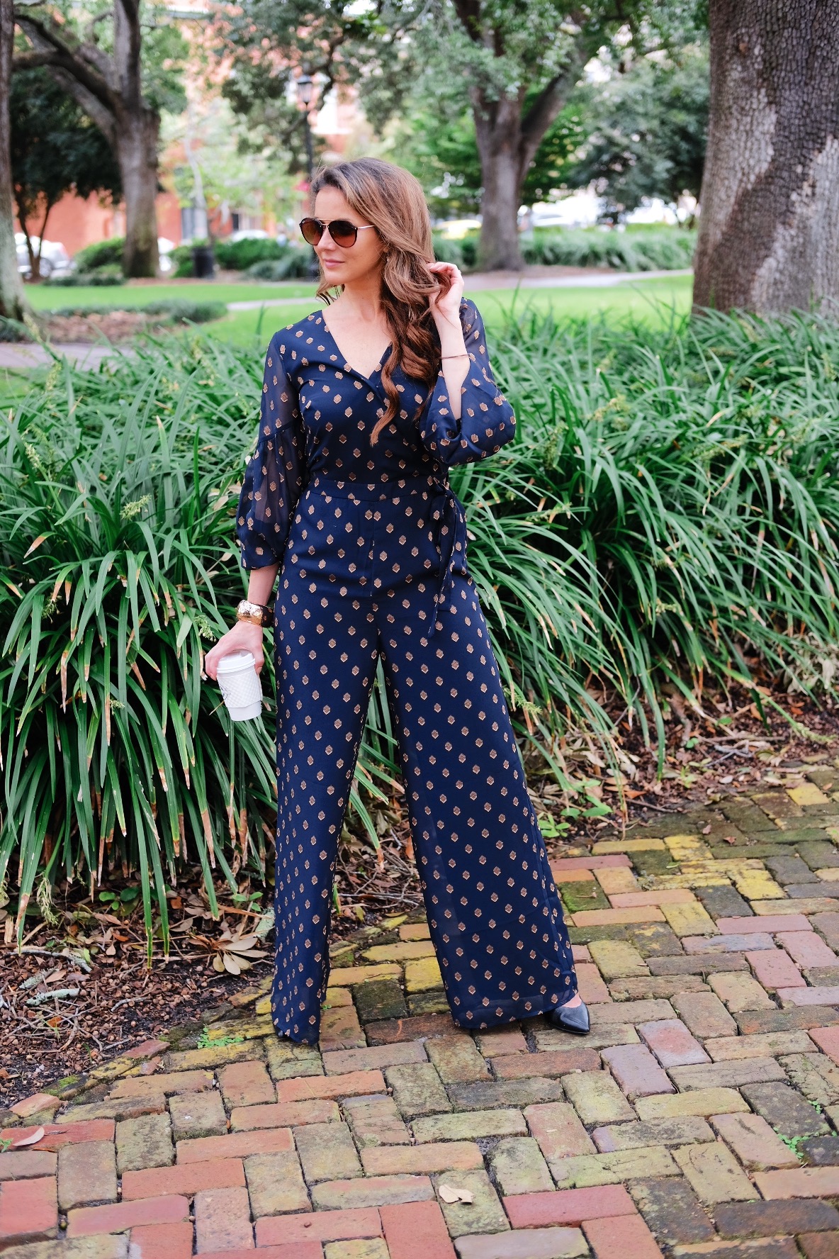 Sophisticated Navy Blue Romper — GENTEEL & BARD