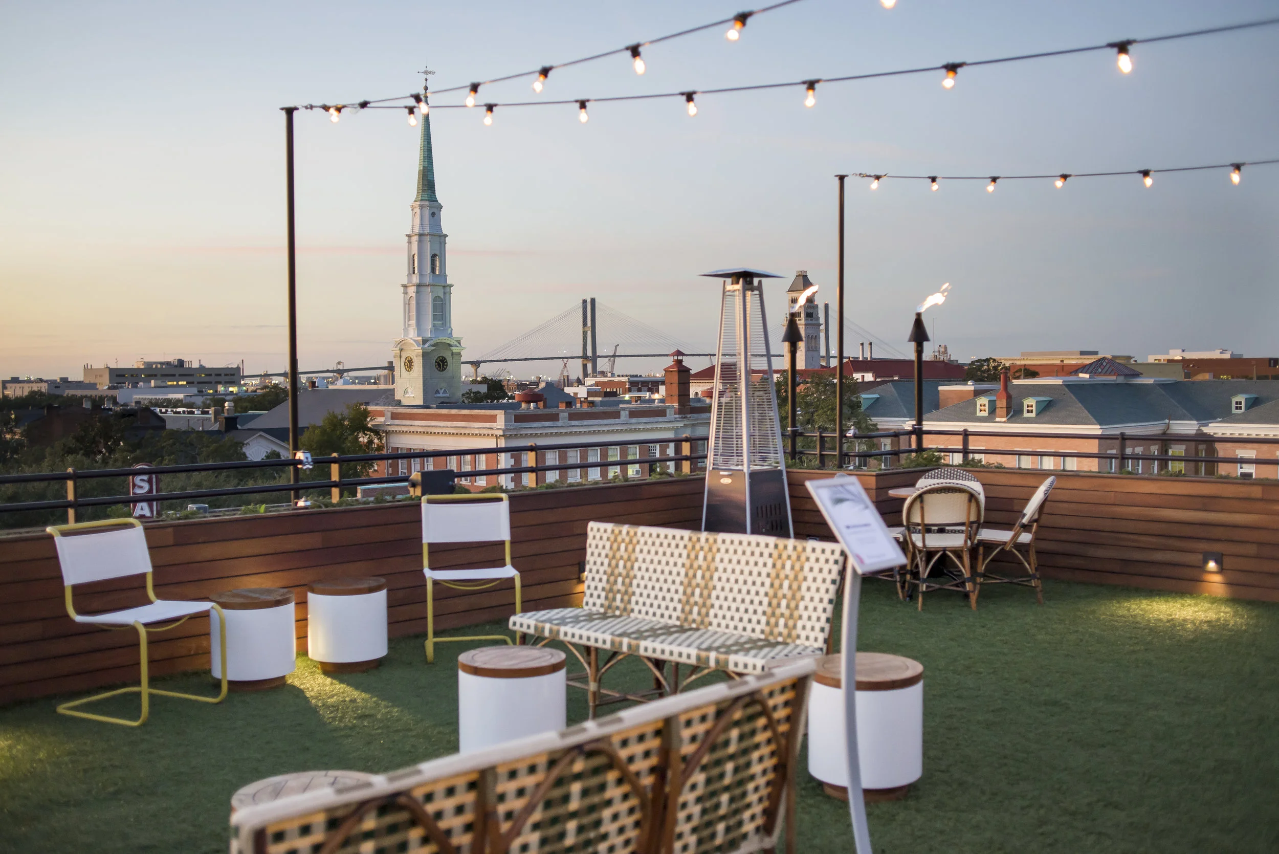 The Peregrine Rooftop Bar, Savannah GA | Genteel & Bard
