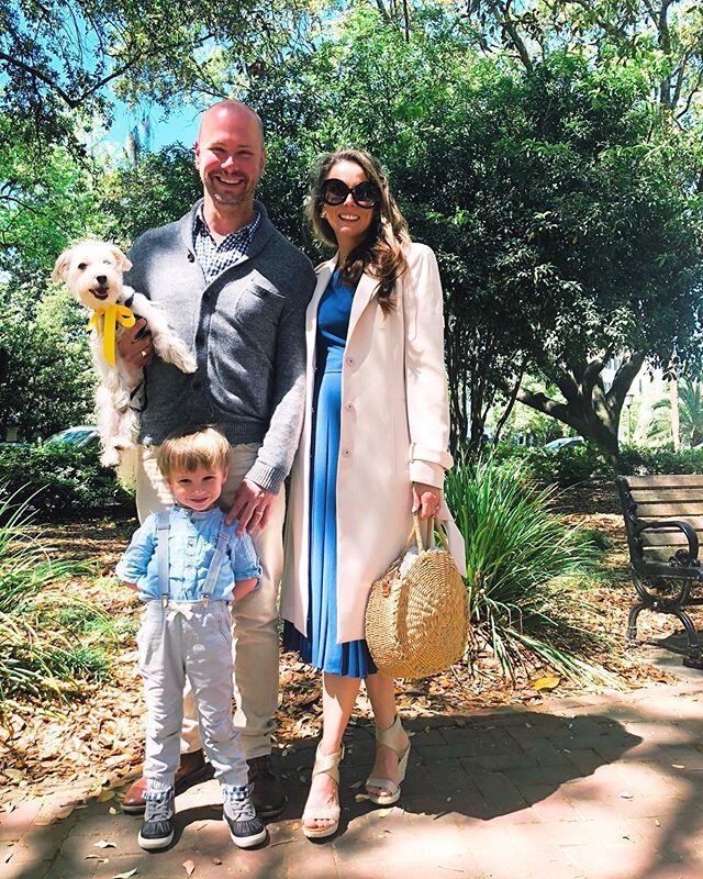 Happy Easter from the Michaels family! 🐇🌷🌸🥰 👑⠀
This year&rsquo;s celebration looks a little different than last year -(wasn&rsquo;t Gentry&rsquo;s yellow bow just adorable? 💛)⠀
But this Easter is no less special. In fact, we&rsquo;re celebratin