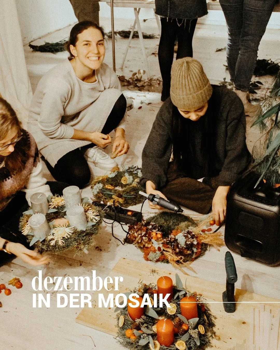 Die Advents- und Weihnachtszeit steht unmittelbar bevor 🎄und wir freuen uns, Gott in dieser Zeit auf ganz unterschiedliche Weise und bei unterschiedlichen Veranstaltungen zu begegnen. Bist du dabei? ✨

#MosaikHeidelberg #Kirchef&uuml;rHeidelberg #Ge