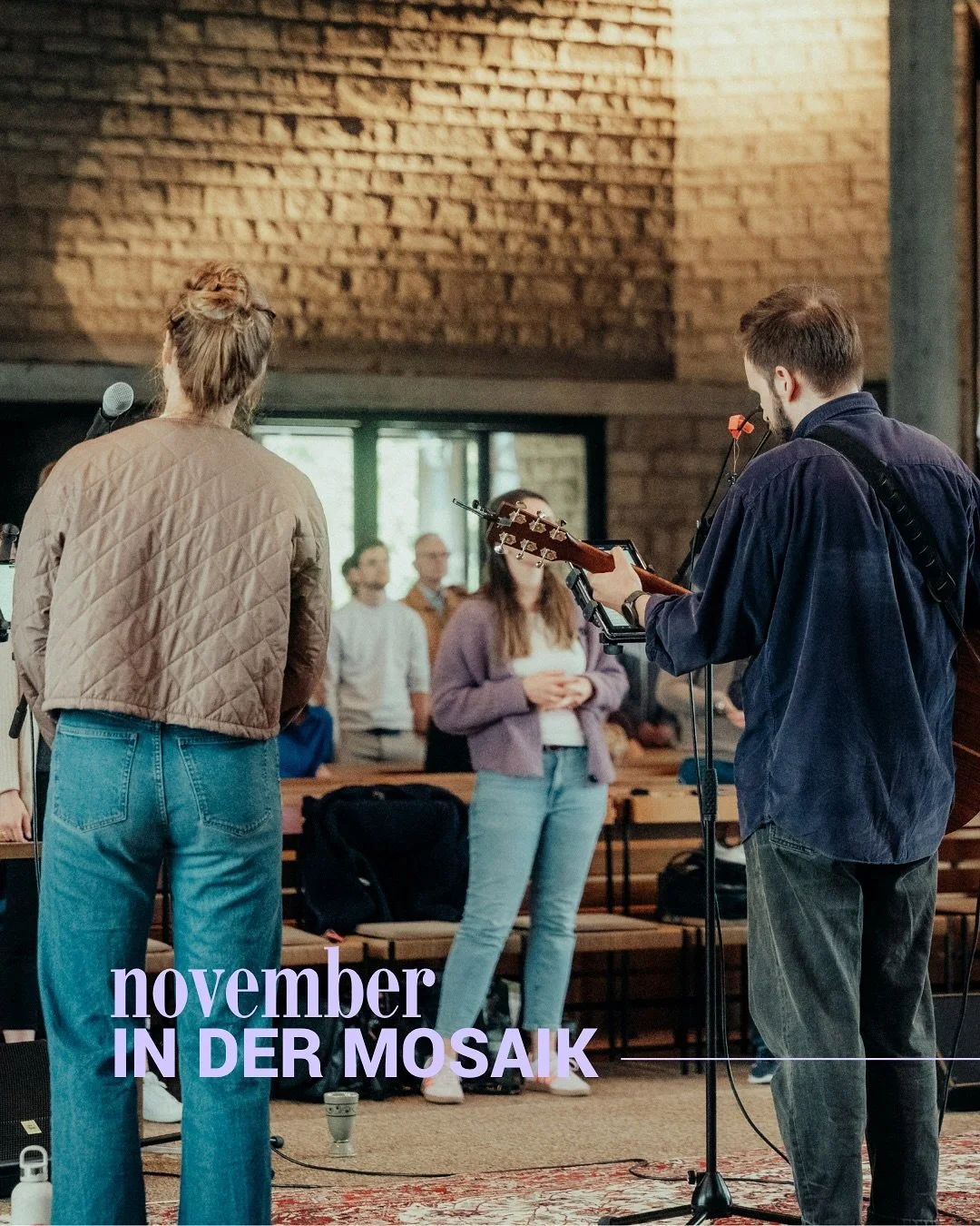 Du bist von Herzen eingeladen zu unseren Veranstaltungen im November 🍂
Ganz egal, ob du schon lange Teil von Mosaik bist, es werden m&ouml;chtest oder du noch unentschieden bist - da ist f&uuml;r jeden was dabei 😉 Schau vorbei - wir freuen uns ries