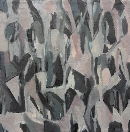   Untitled , 2016, oil on canvas, 9 x 9 in. 