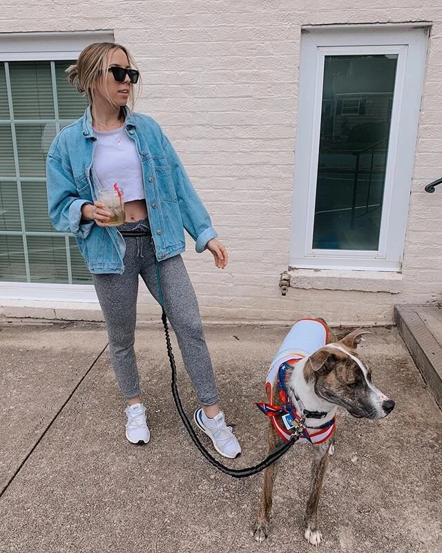 being a mom is hard so here&rsquo;s my advice: to-go margs on walks + let the kids dress themselves.