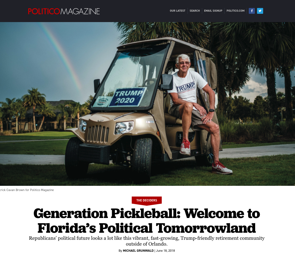 Generation Pickleball: Welcome to Florida's Political Tomorrowland