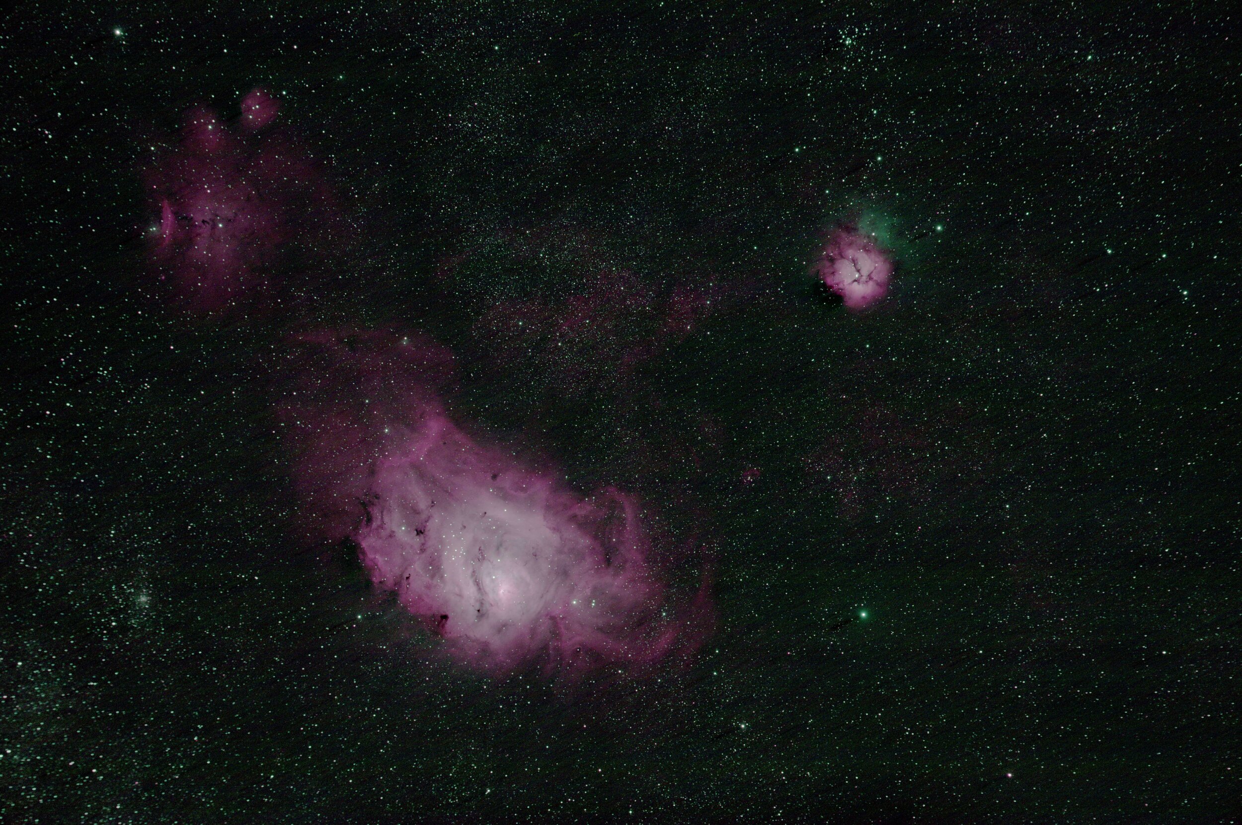 Lagoon &amp; Trifid Nebulas