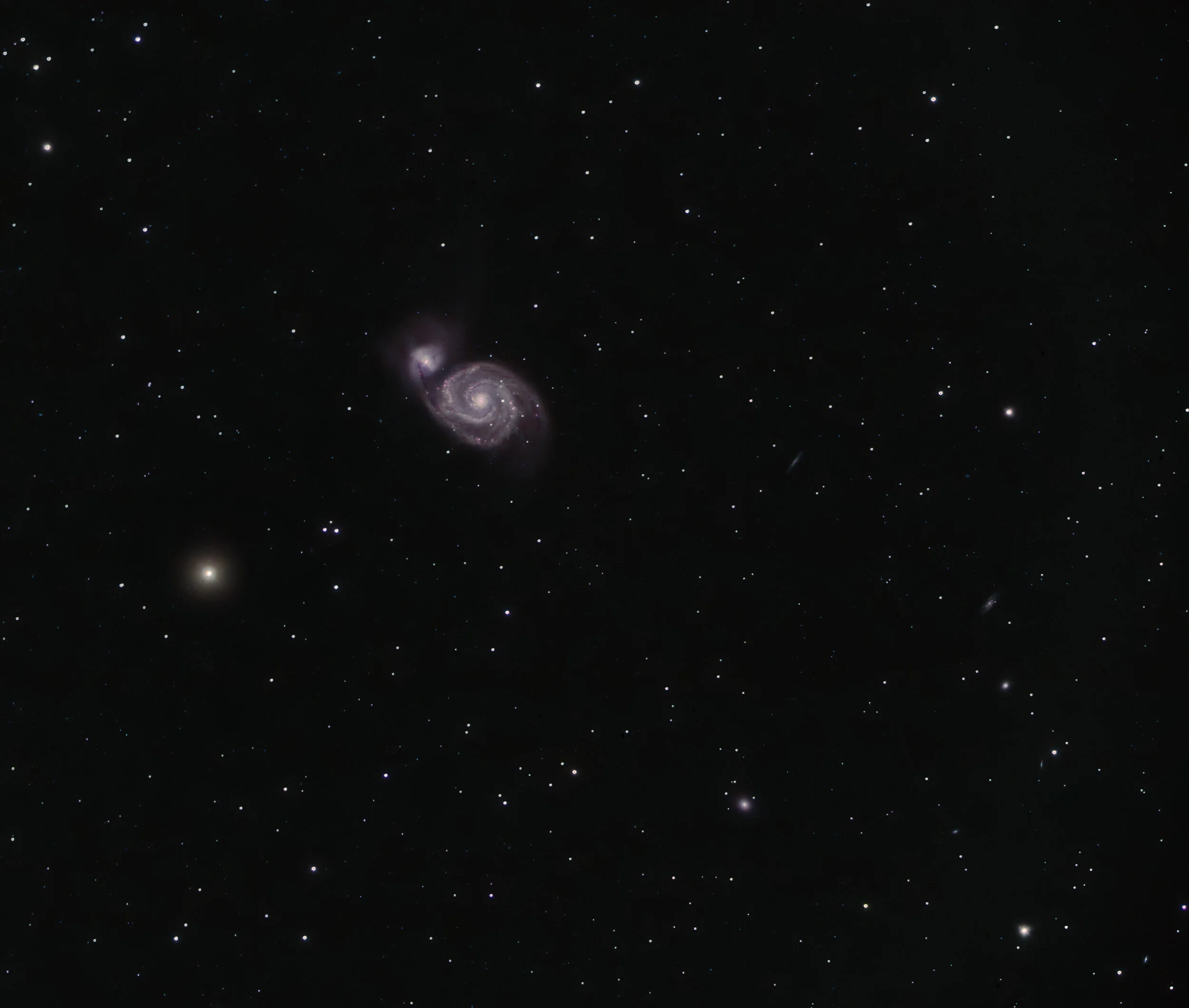 Astrophotography: the Covid19 Galaxy!