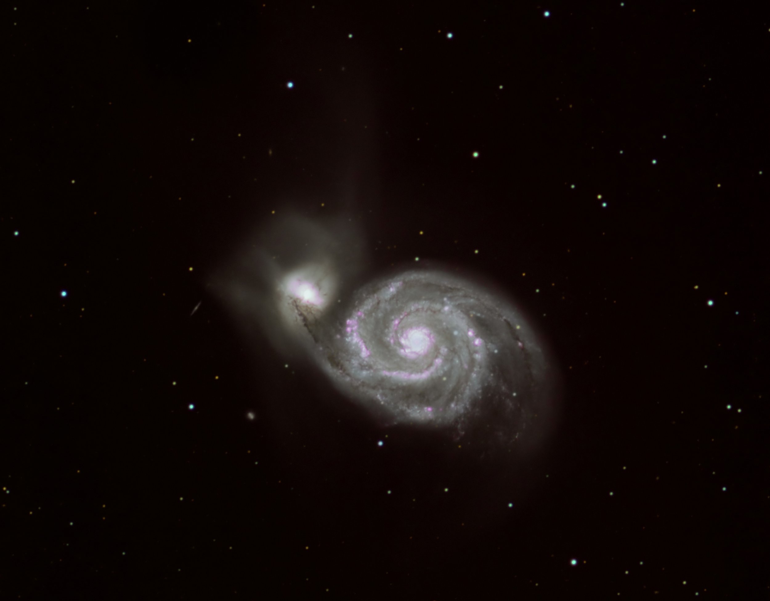 M 51 The Whirlpool Galaxy