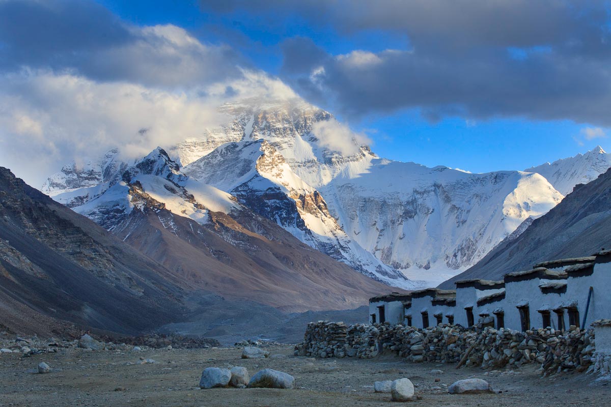 Mt. Everest & Rongbuk Monastery, Tibet