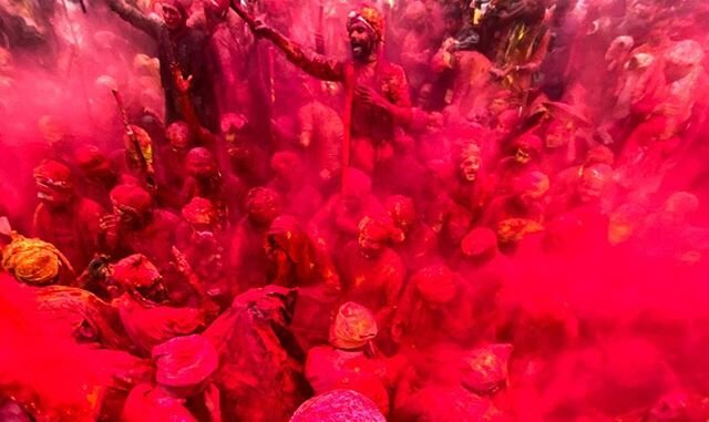 No words can capture the  chaotic joyful madness of India&rsquo;s #HoliFestival of Colors! So here&rsquo;s a picture .😉 #Holi is just one highlight of our annual Colors of India #photoworkshop. Stay tuned for more from this year&rsquo;s trip. Better