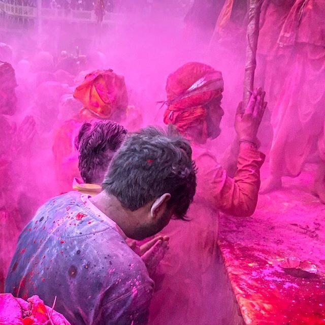 Holi is Holy 
It&rsquo;s a party no doubt, but the Holi festival is also rooted in ancient traditions of spirituality. Hindus often travel long distances during Holi season to temples like the one in Nandgaon to seek the blessings of Lord Krishna, th