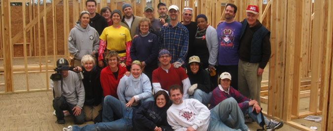 The team of volunteers from Broadway Church that traveled to New Orleans in January of 2008 to work for a week with Habitat for Humanity in their efforts to help rebuild after Hurricane Katrina.