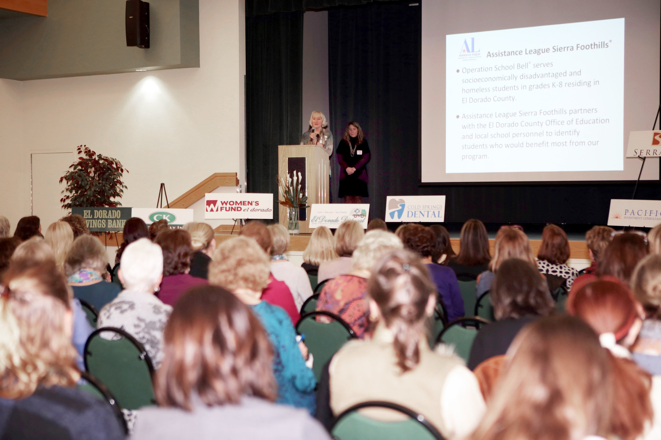 Photo 2_Assistance League Sierra Foothills presenting their grant program to members and guests..jpg