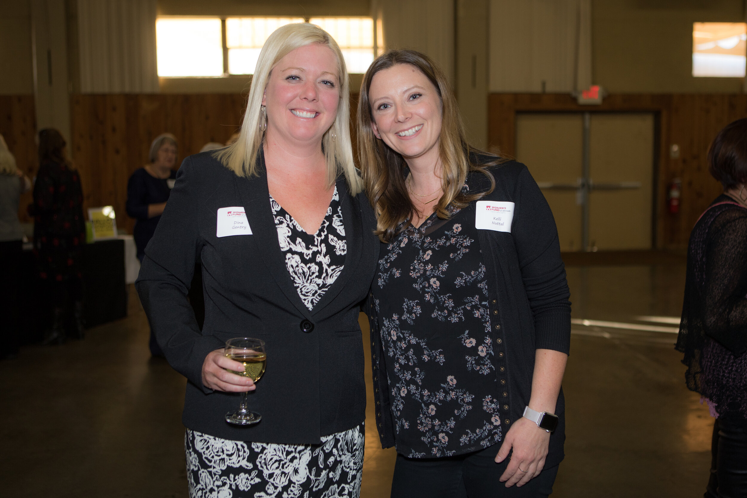 Photo_1 EDCOE Communications Director and WFED Member Dina Gentry pictured with MORE Fund Development Officer Kelli Nuttal.JPG