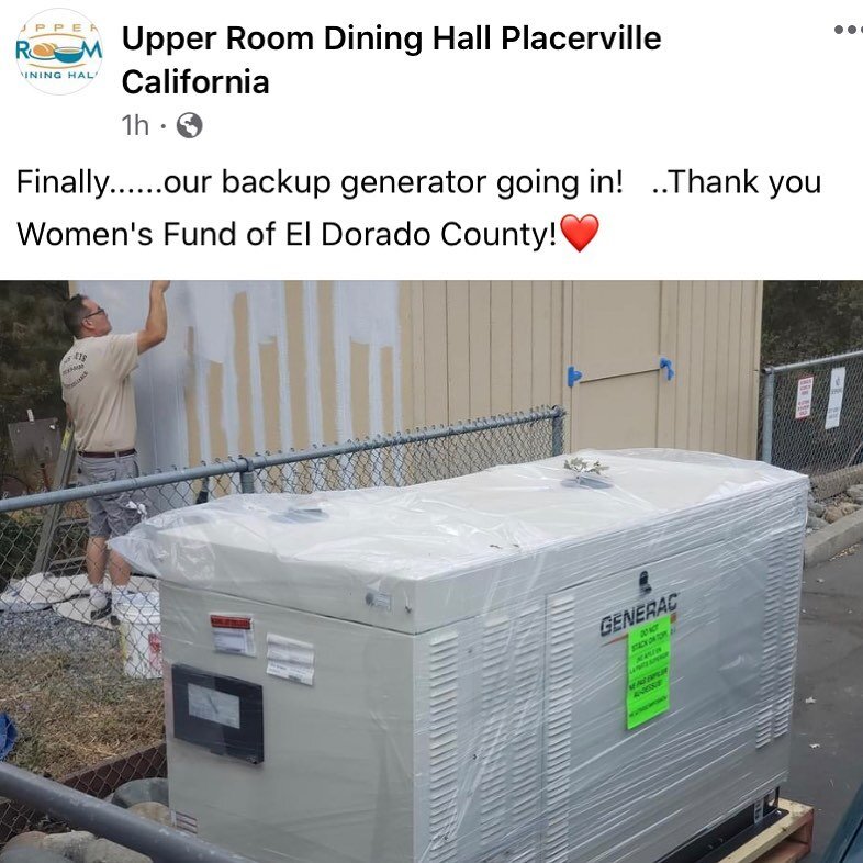 The Power of Collective Giving at work in our community! It is an honor to support this need for the @upper_room_dining_hall 

Learn more about your grant dollars at work in our community at our upcoming Virtual Celebration! Join the party on 10.01.2