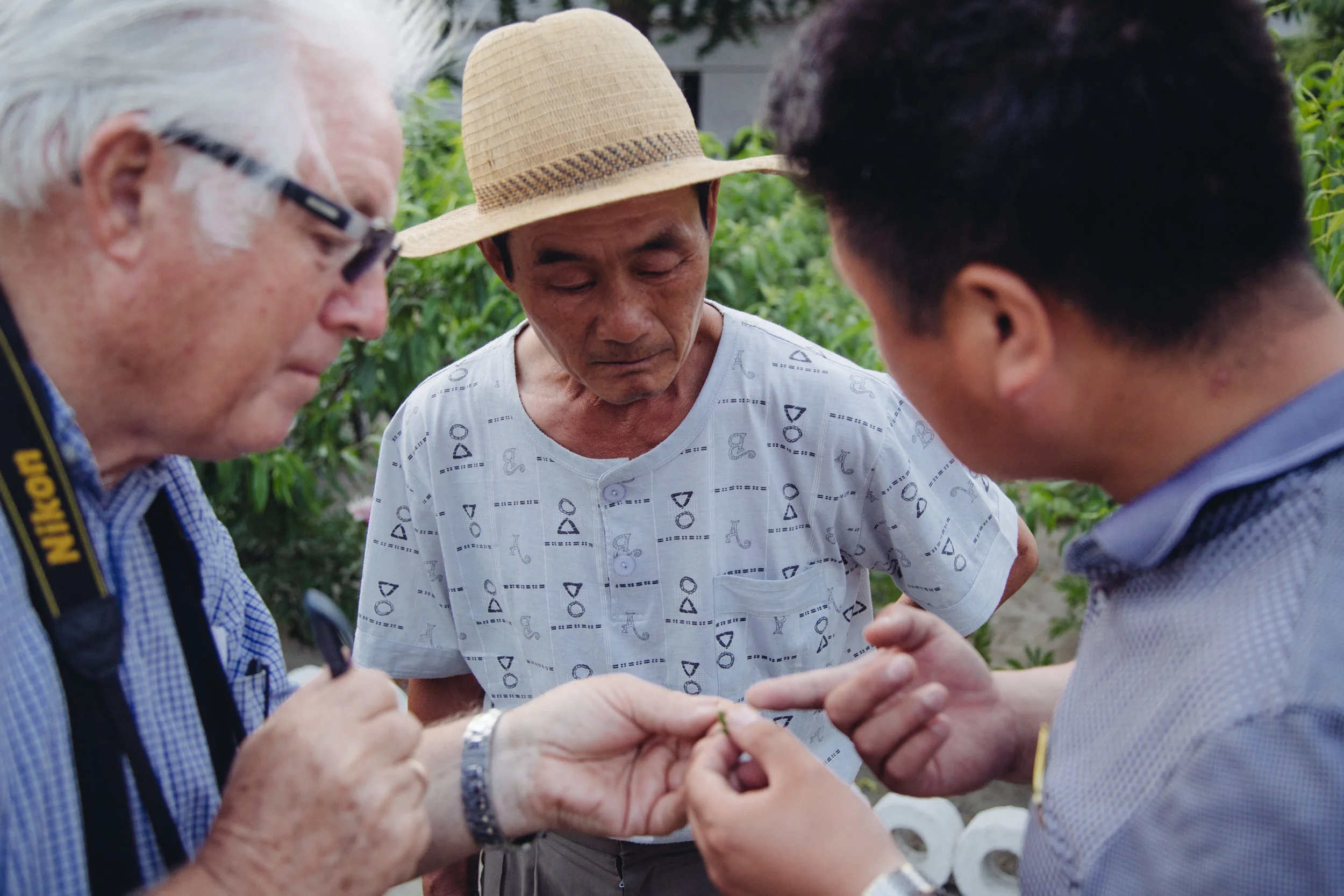 Ketil Fuglestad on a confirming visit with CFK in spring 2015 at South Hwanghae #3 TB Rest Home