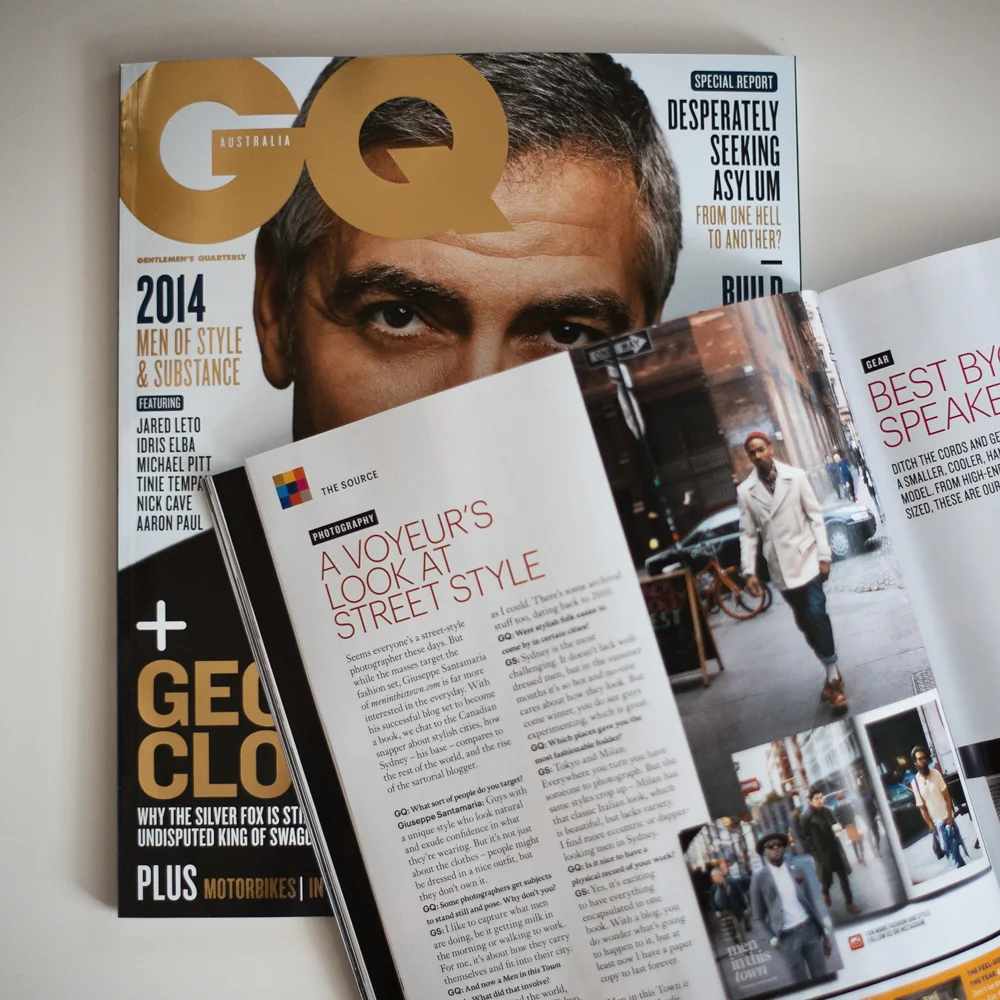 Thank you x100 to GQ Australia for featuring the Men In This Town book in the June/July issue. Beyond excited! If you haven’t done so already, you can pre-order the book here .