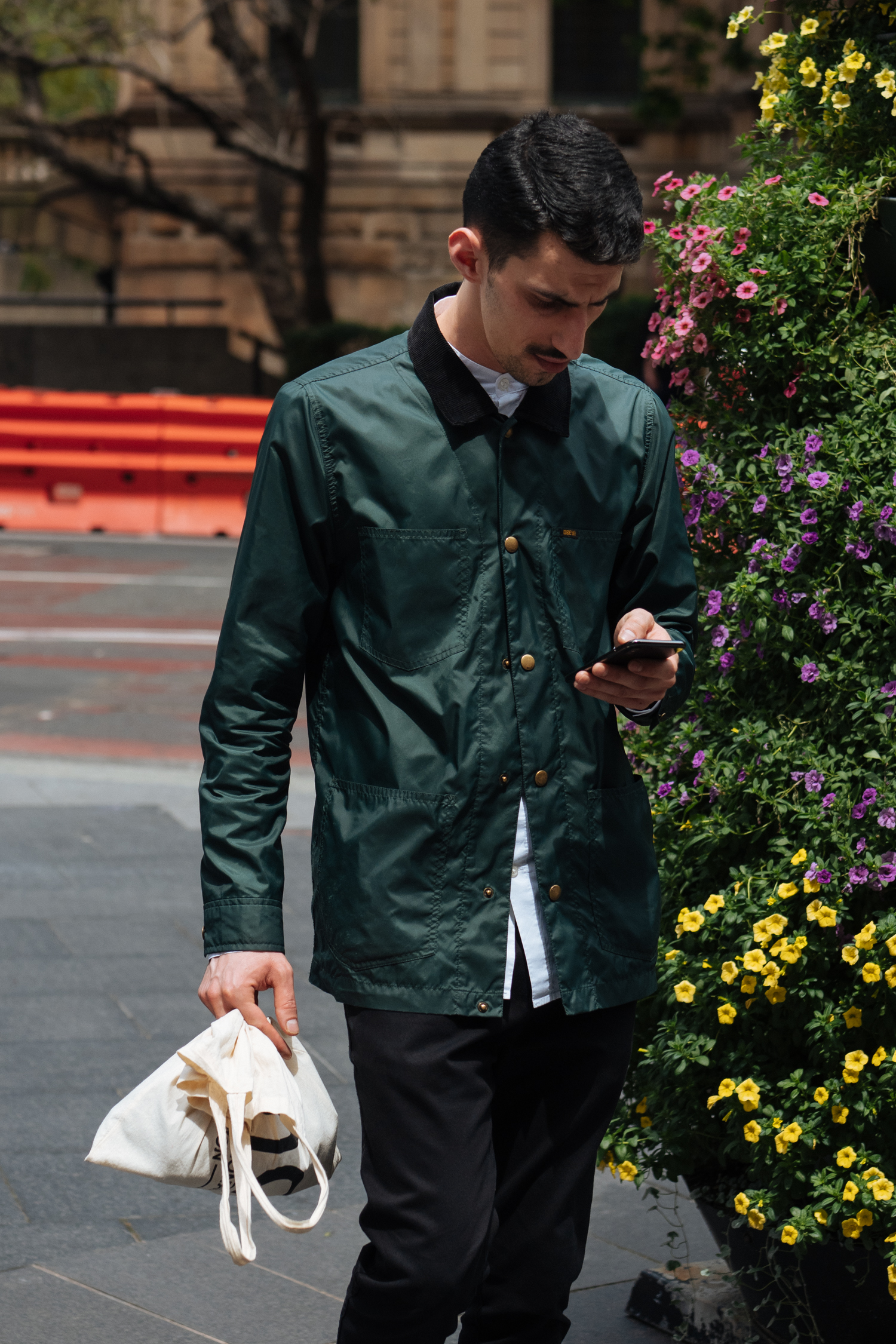 In This Town — Japanese green — Men's Street Style