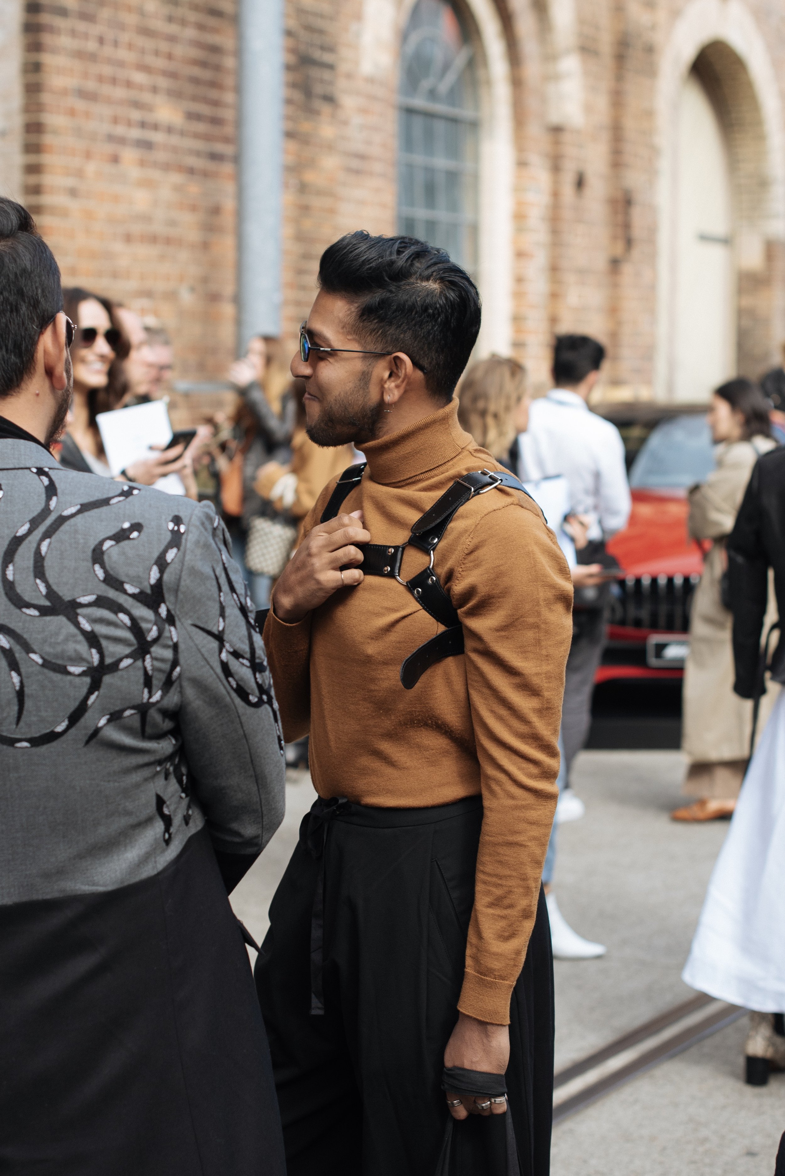 In This Town — Harness — Men's Street Style