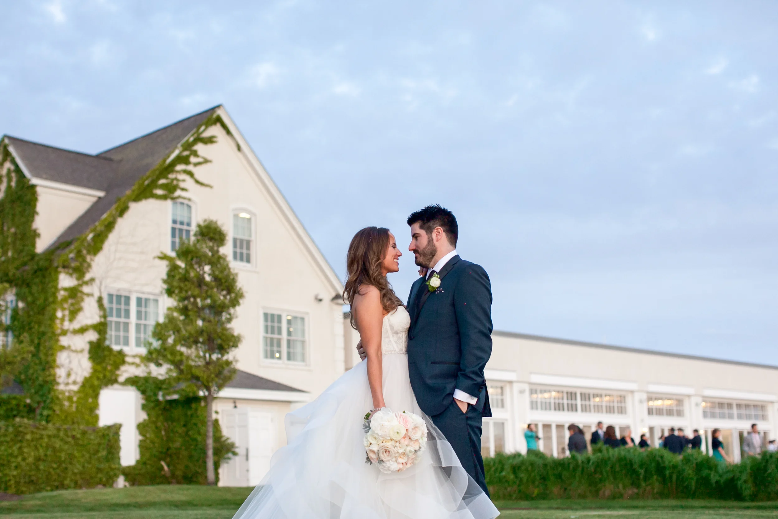 Jen and John | Belle Mer, Newport, RI Event Design: Champagne and Ink | www.champagneandink.com Photo: She Wanders | www.shewanders.com Floral Design: Stoneblossom | www.stoneblossom.com