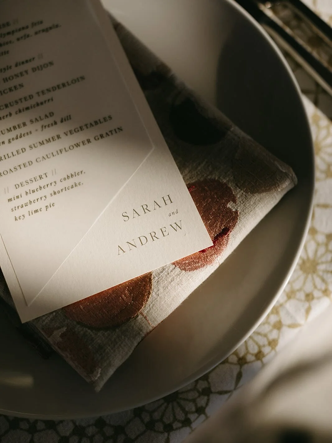 Reminiscing on this late August rehearsal dinner. A perfect start to a weekend filled with heart, intention and beautiful design. It was such an honor to design with Sarah, the planner who creates absolute magic for others and watching her experience