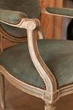 Late 18th Century Louis XVI Armchairs Stamped N Blanchard